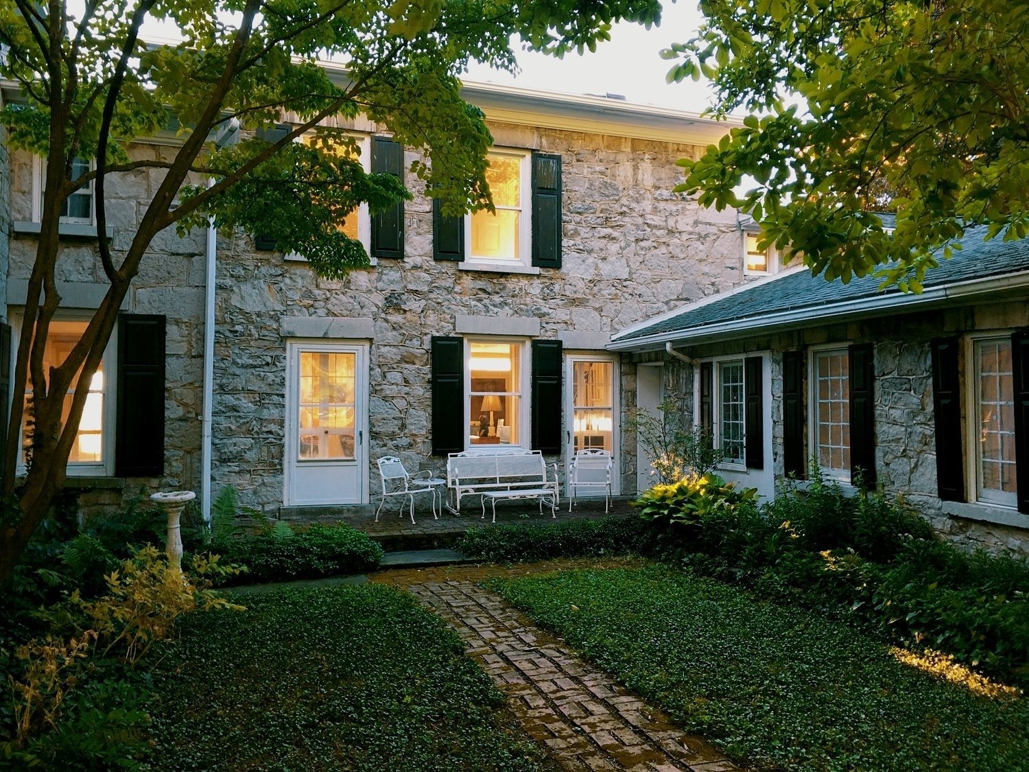 Stone House Courtyard